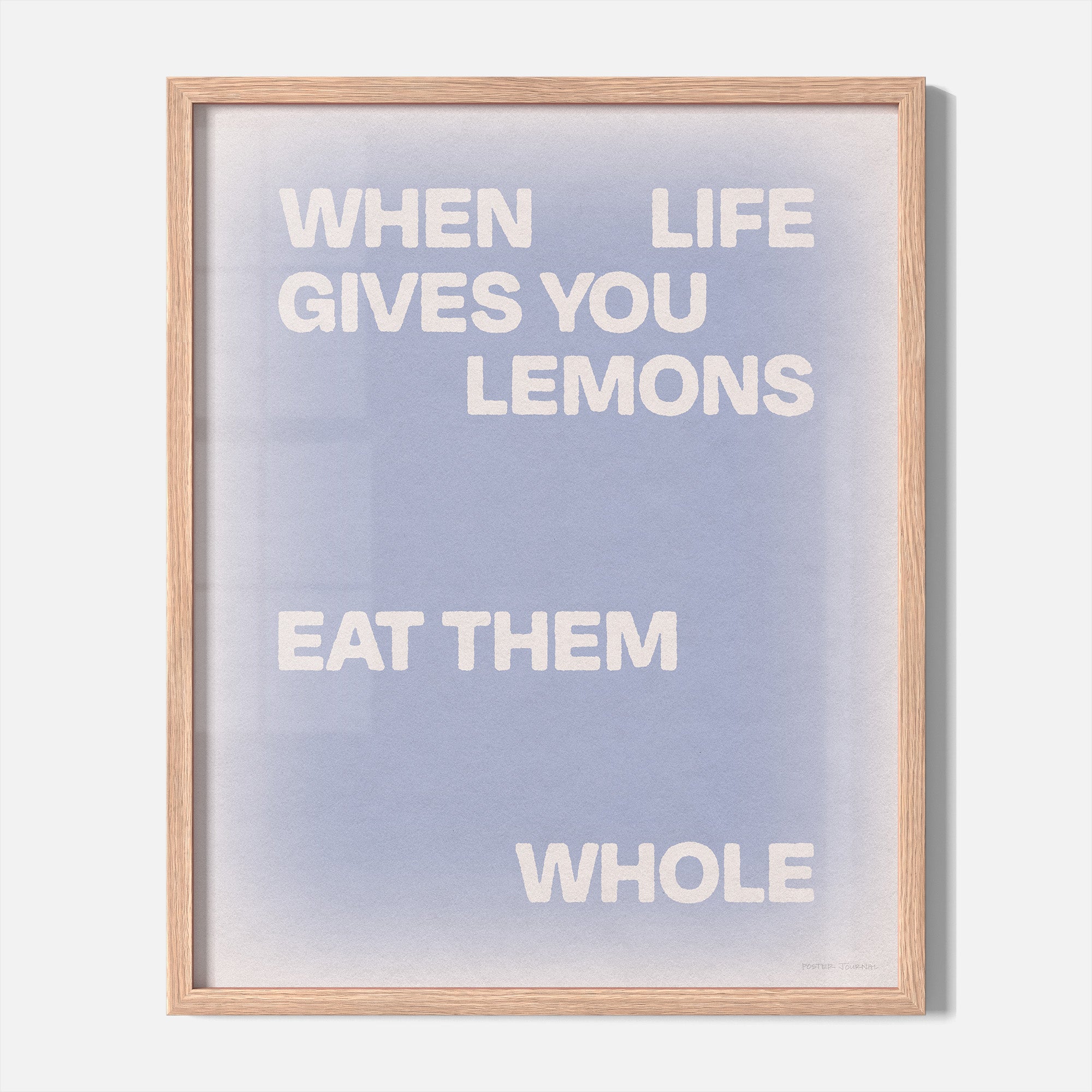 LEMONS PRINT