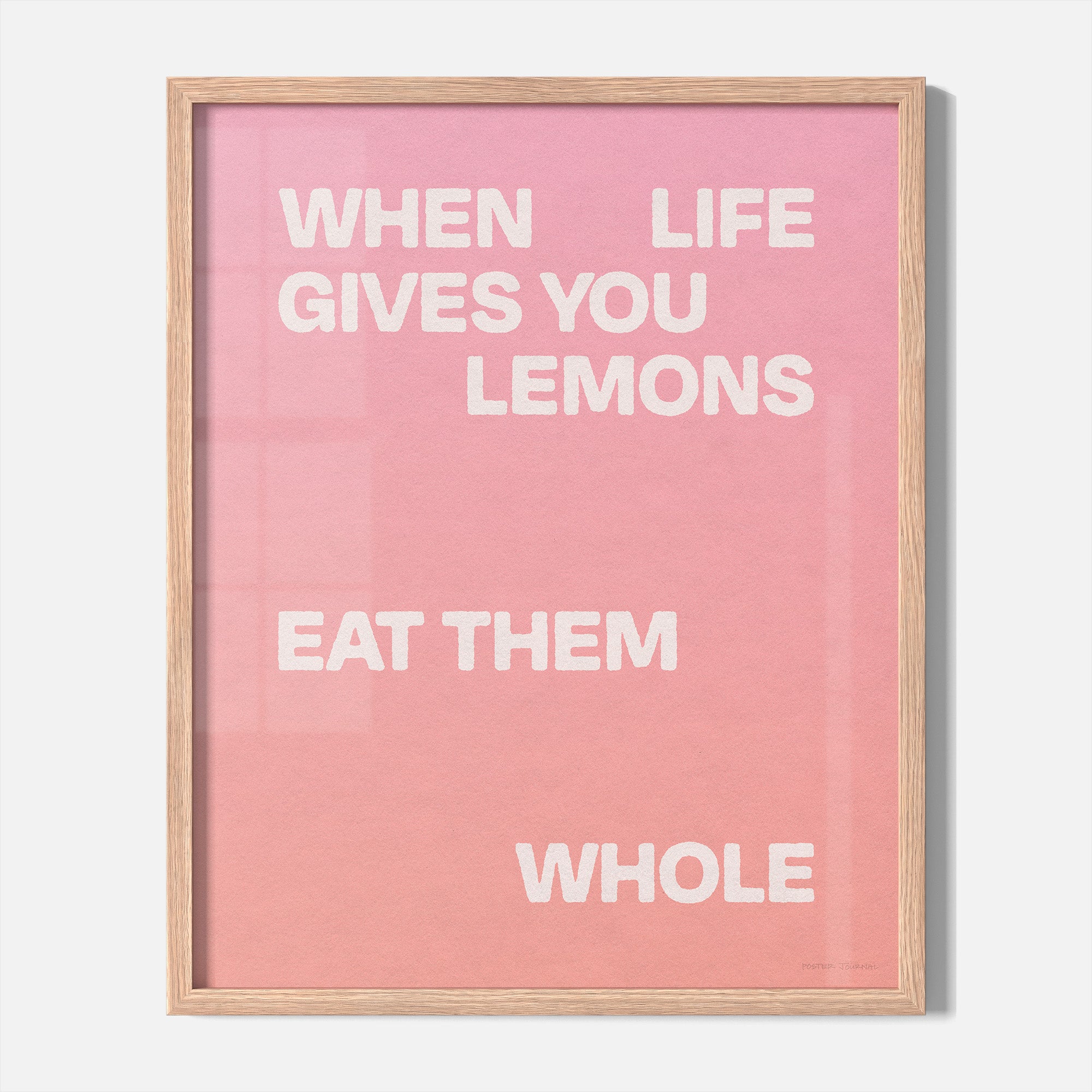 LEMONS PRINT