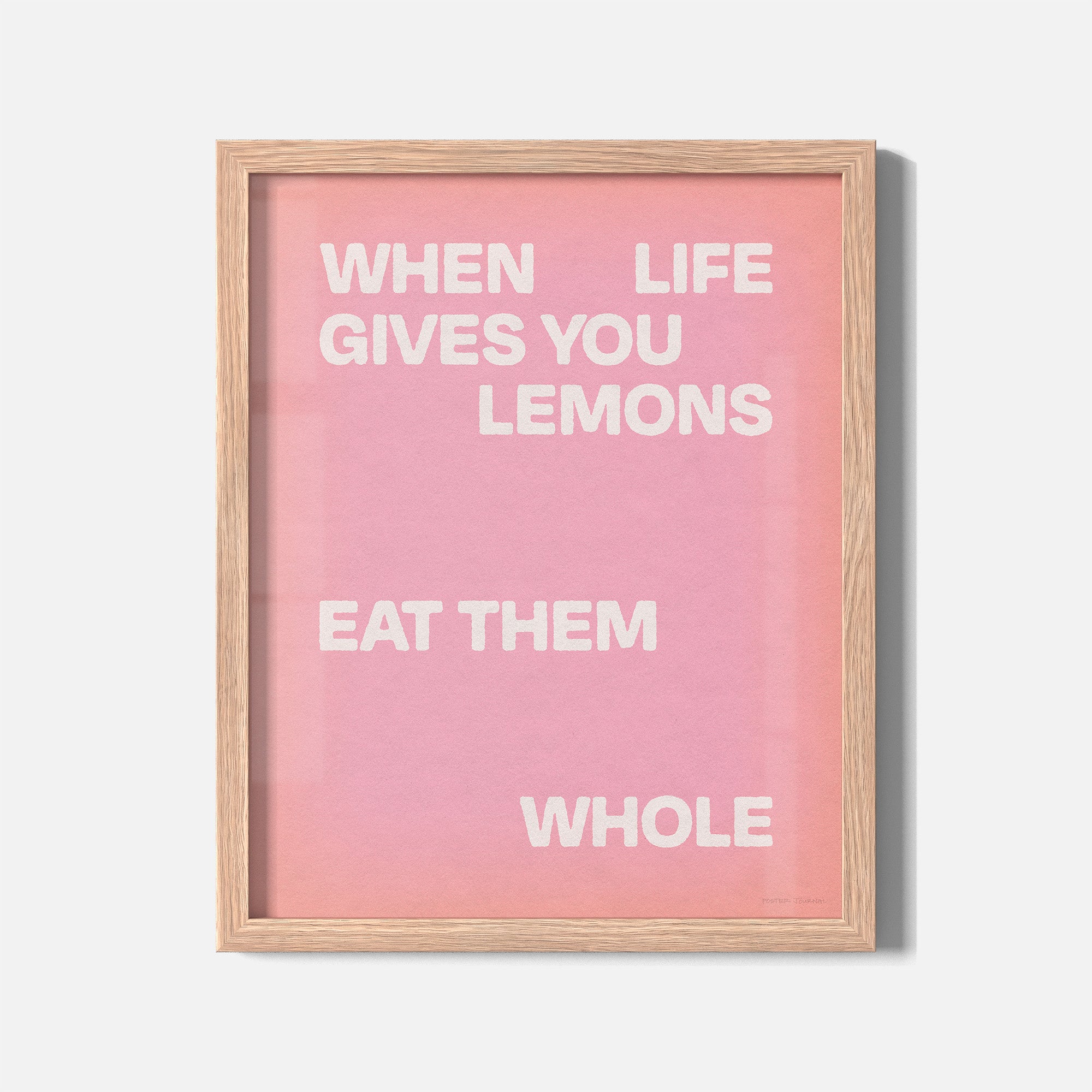LEMONS PRINT