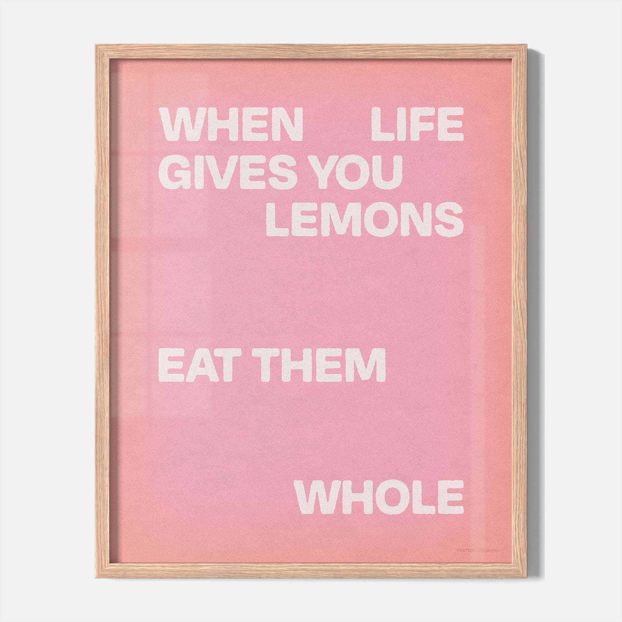 LEMONS PRINT