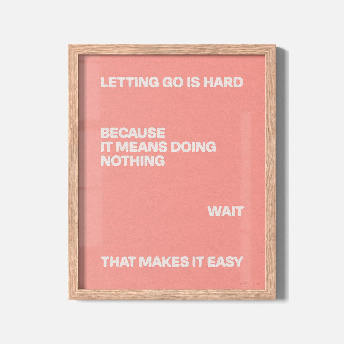 LETTING PRINT