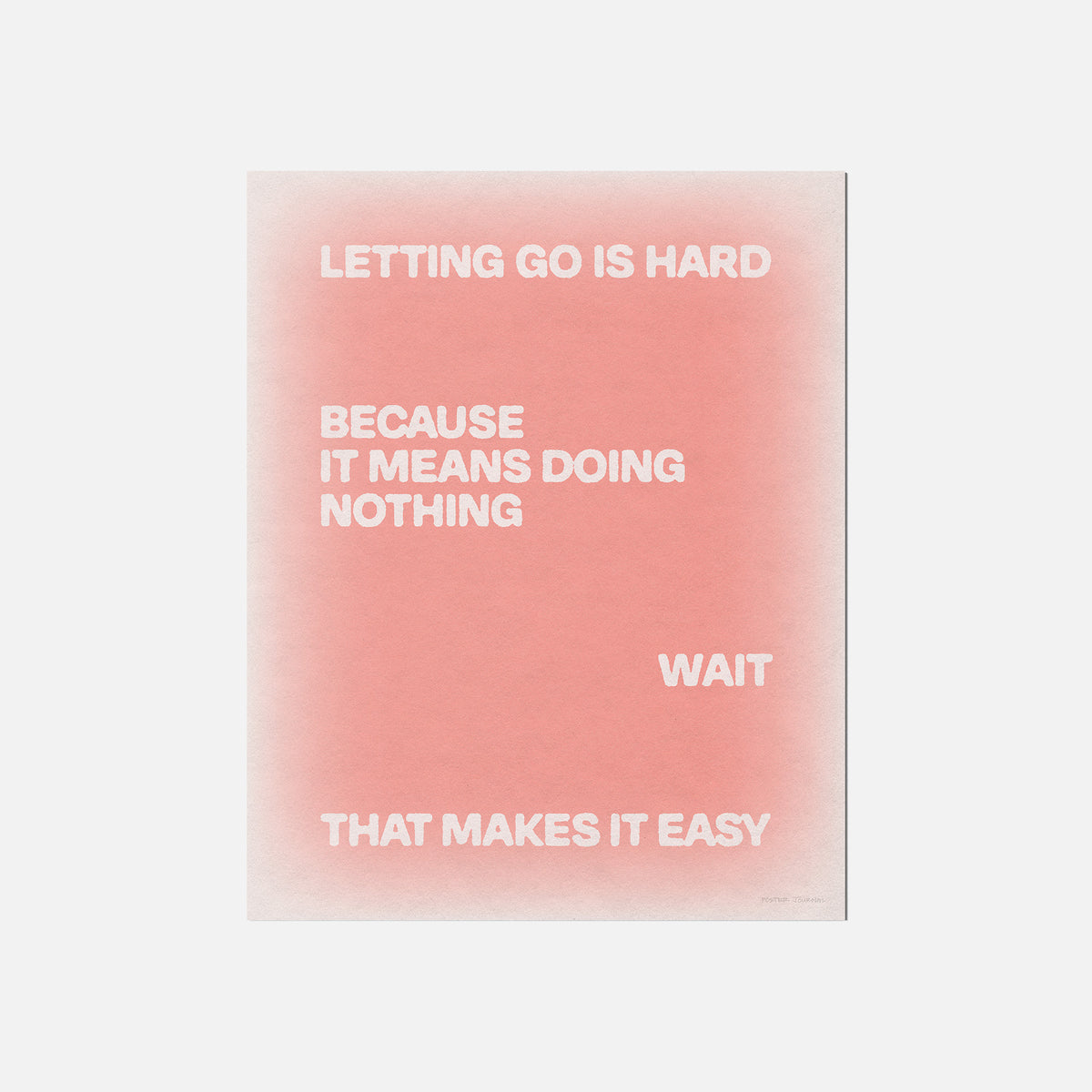 LETTING PRINT
