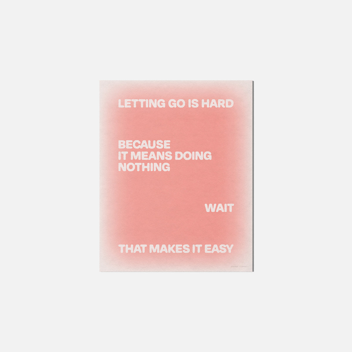 LETTING PRINT