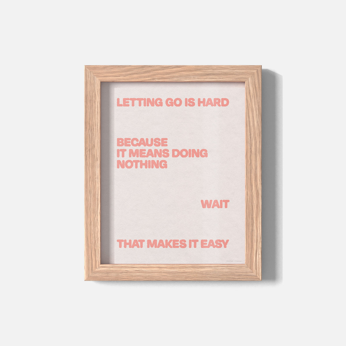 LETTING PRINT