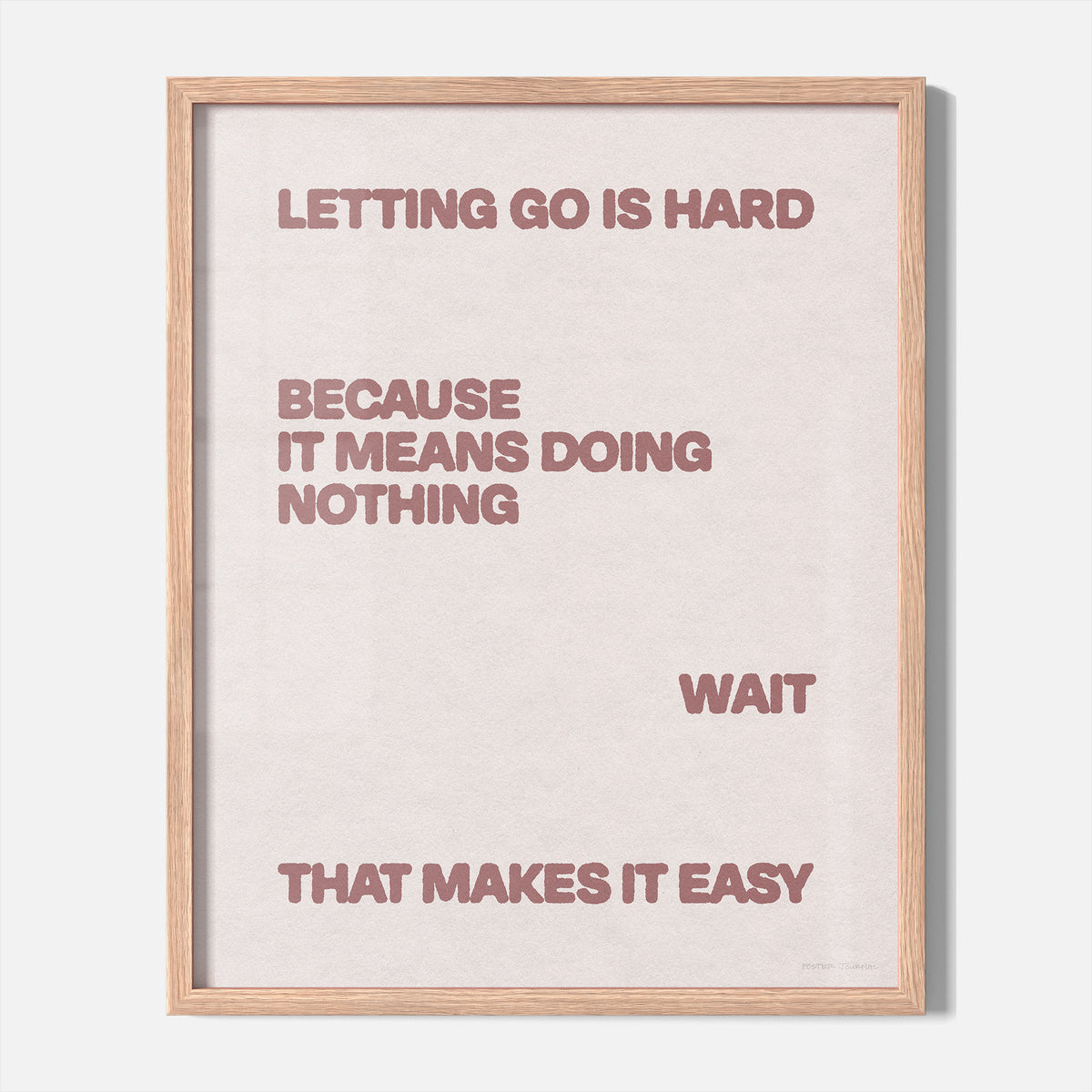 LETTING PRINT