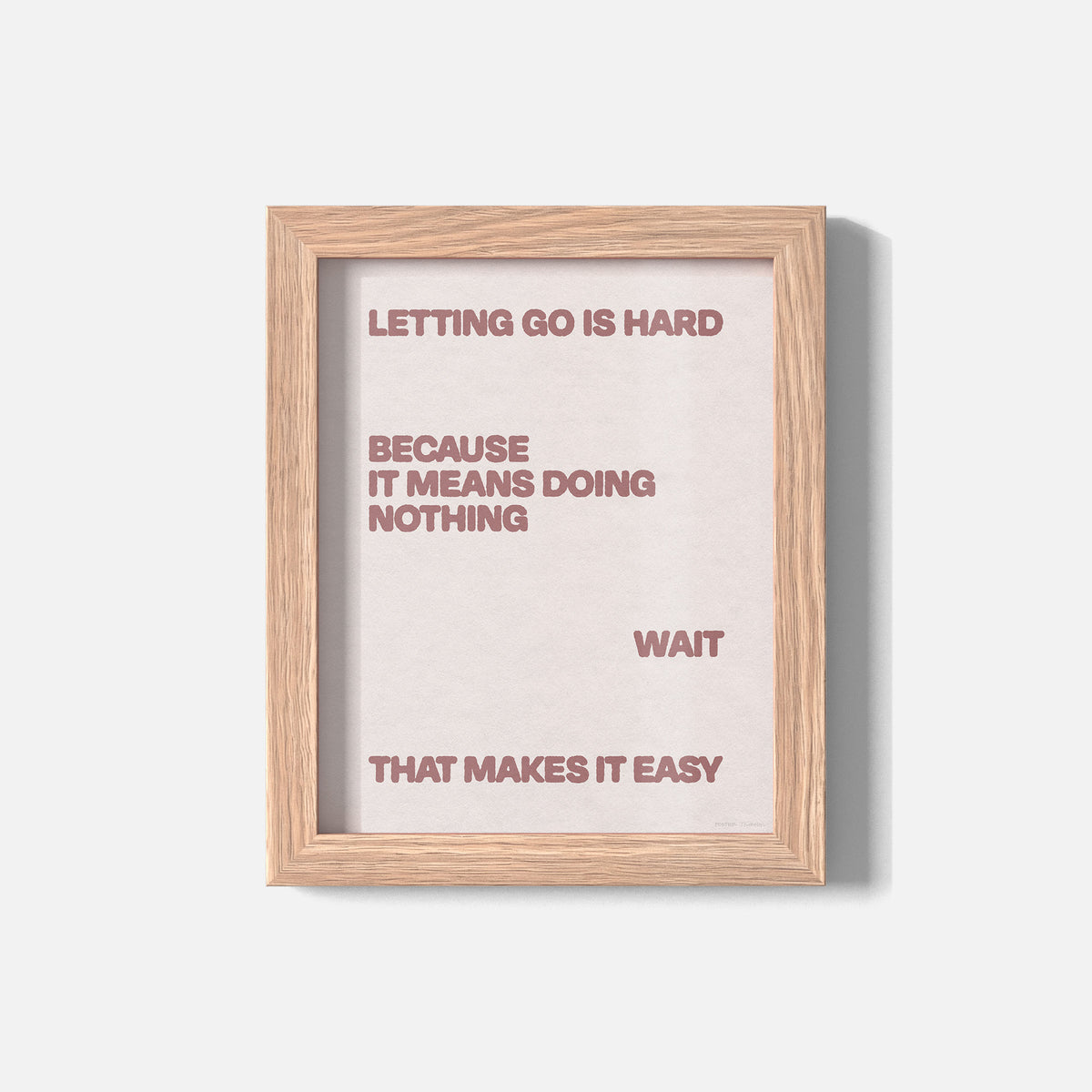 LETTING PRINT