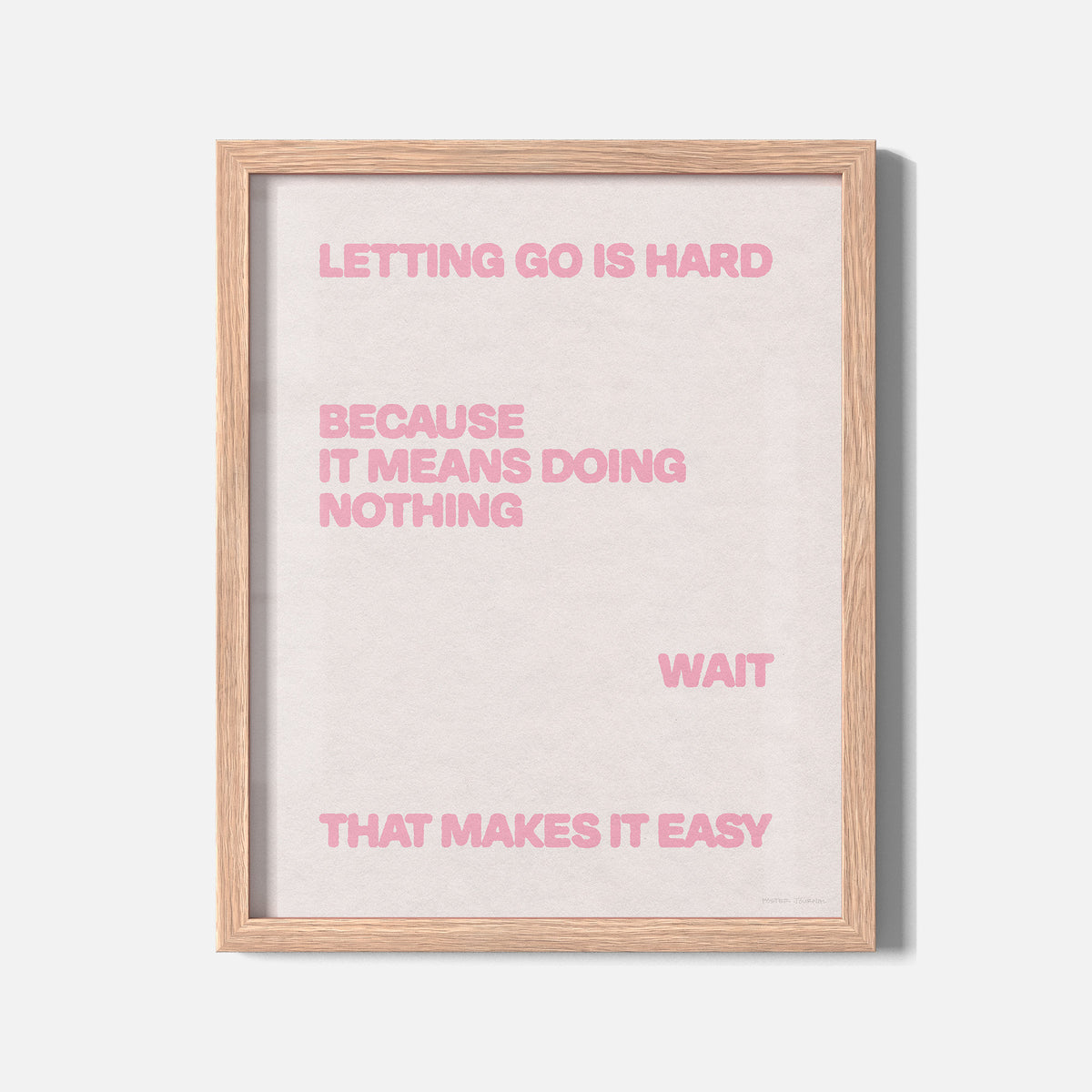 LETTING PRINT