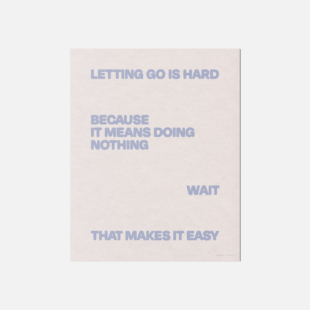 LETTING PRINT