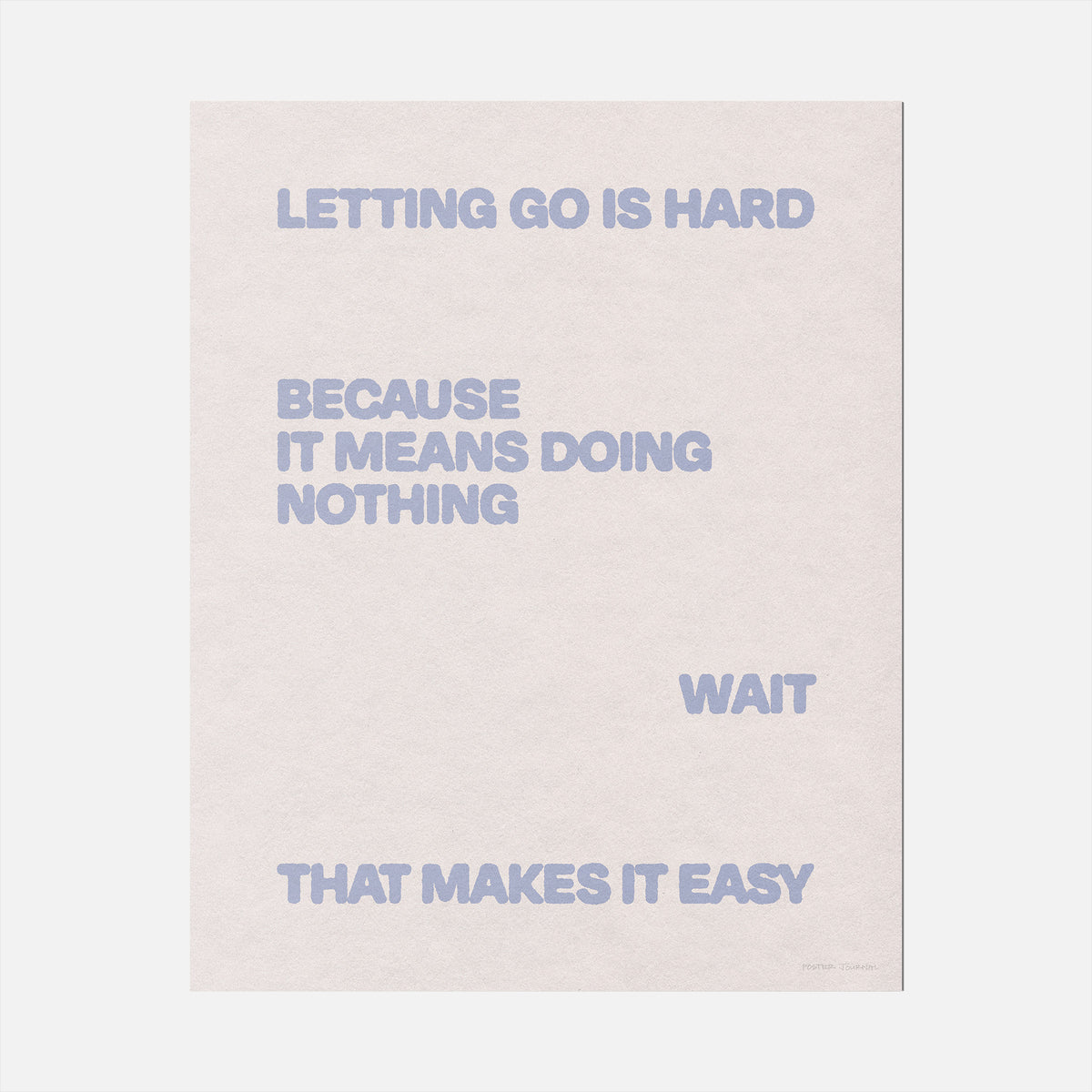 LETTING PRINT