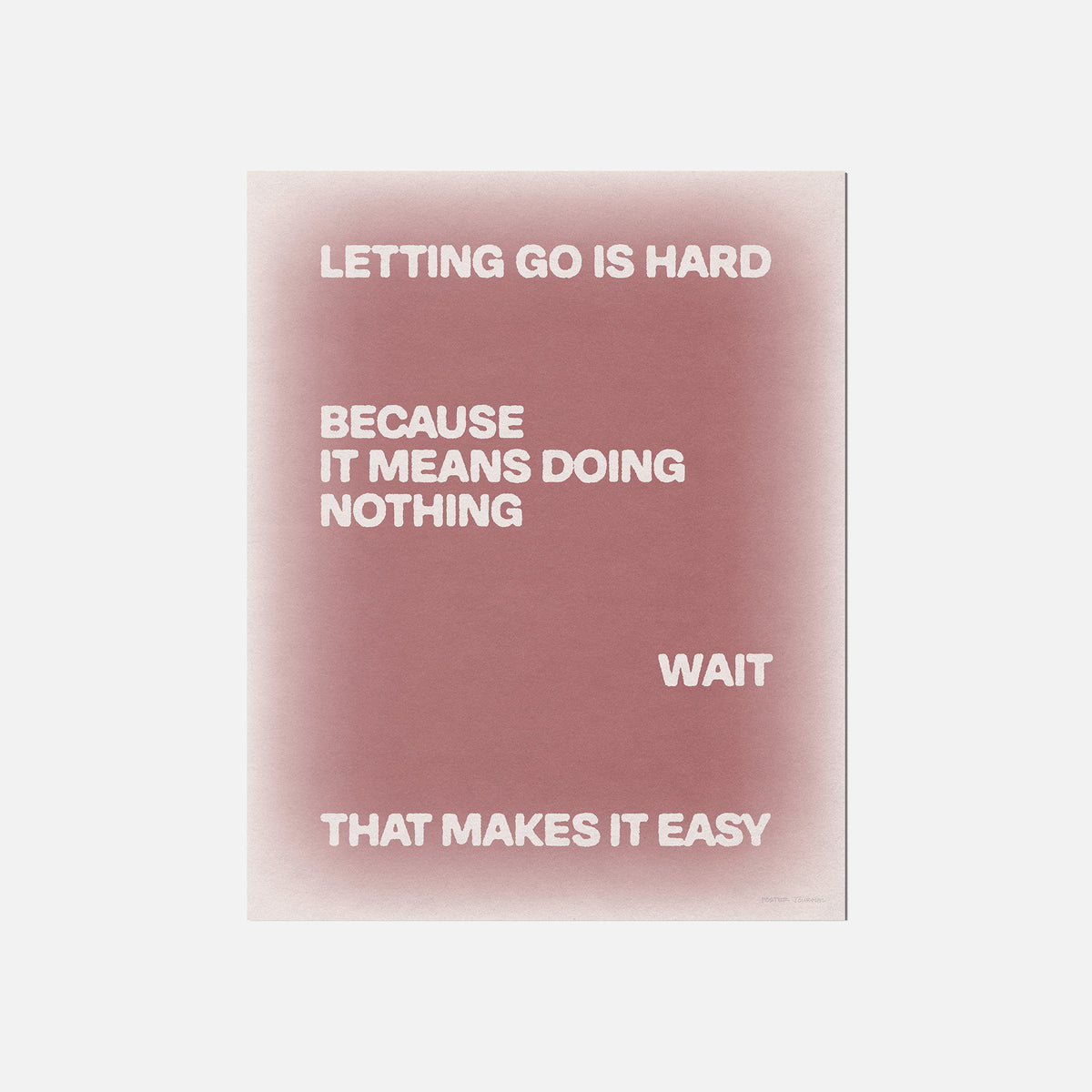 LETTING PRINT