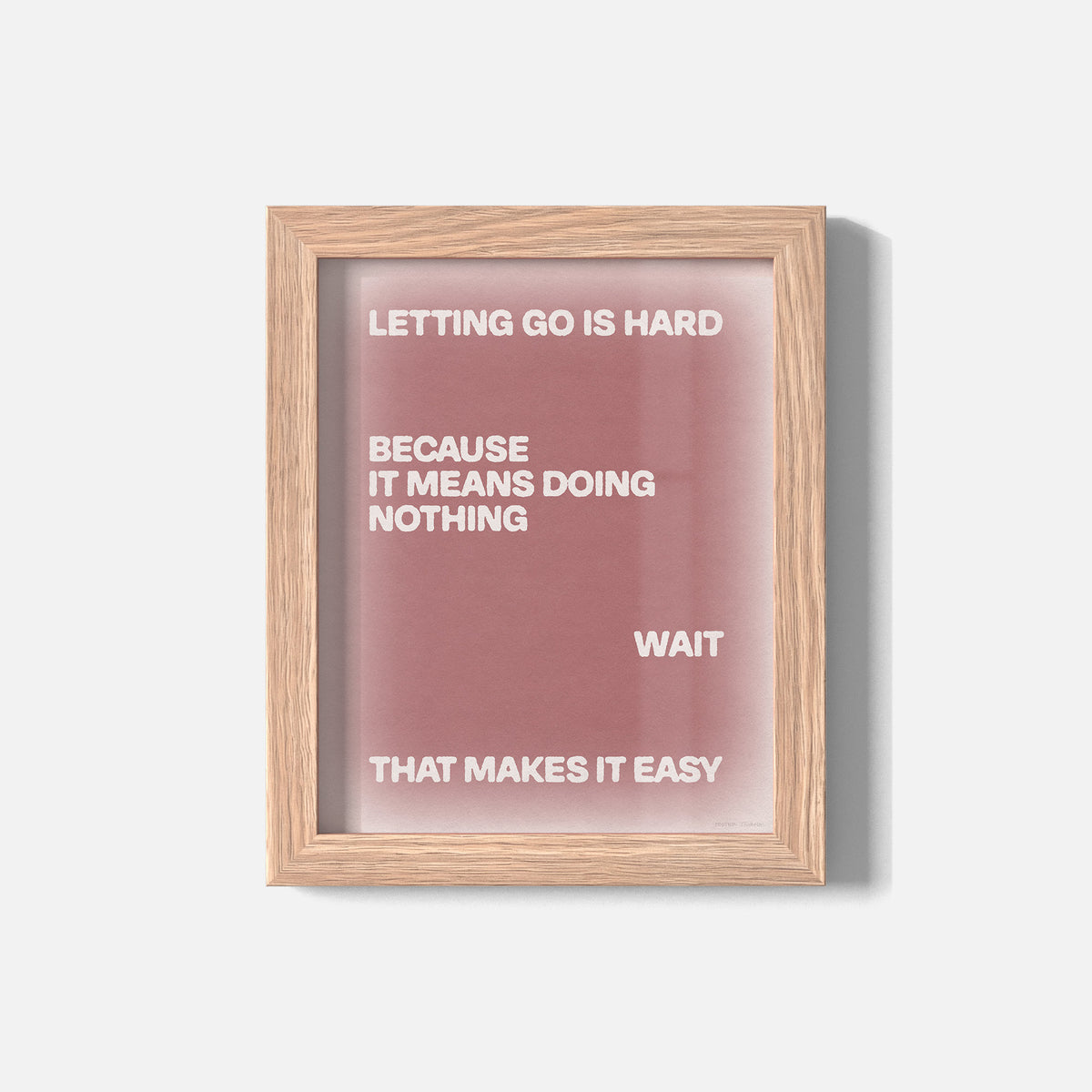 LETTING PRINT