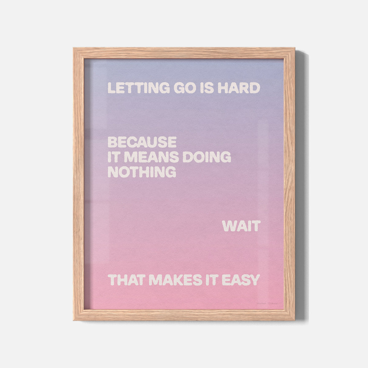 LETTING PRINT