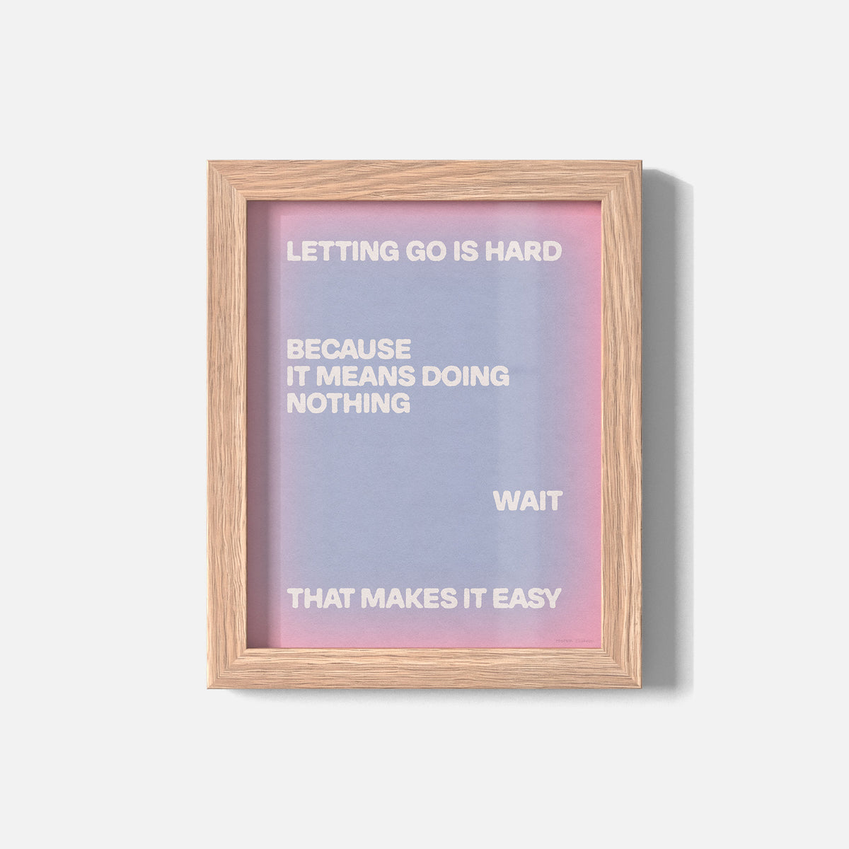LETTING PRINT