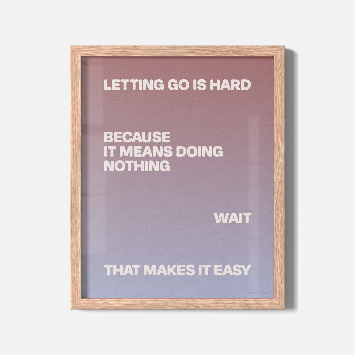 LETTING PRINT