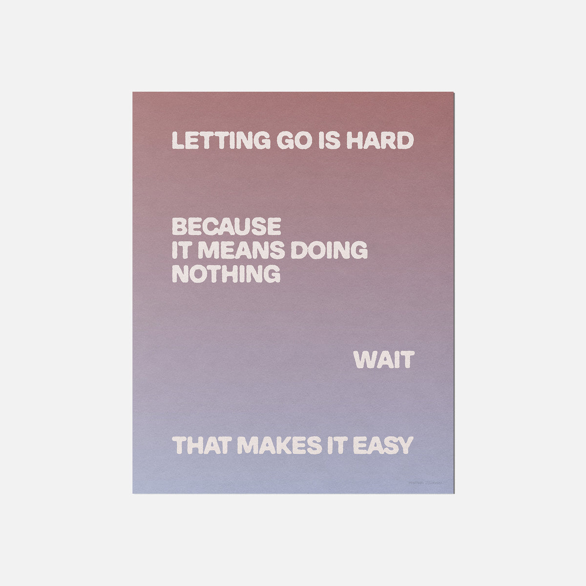 LETTING PRINT
