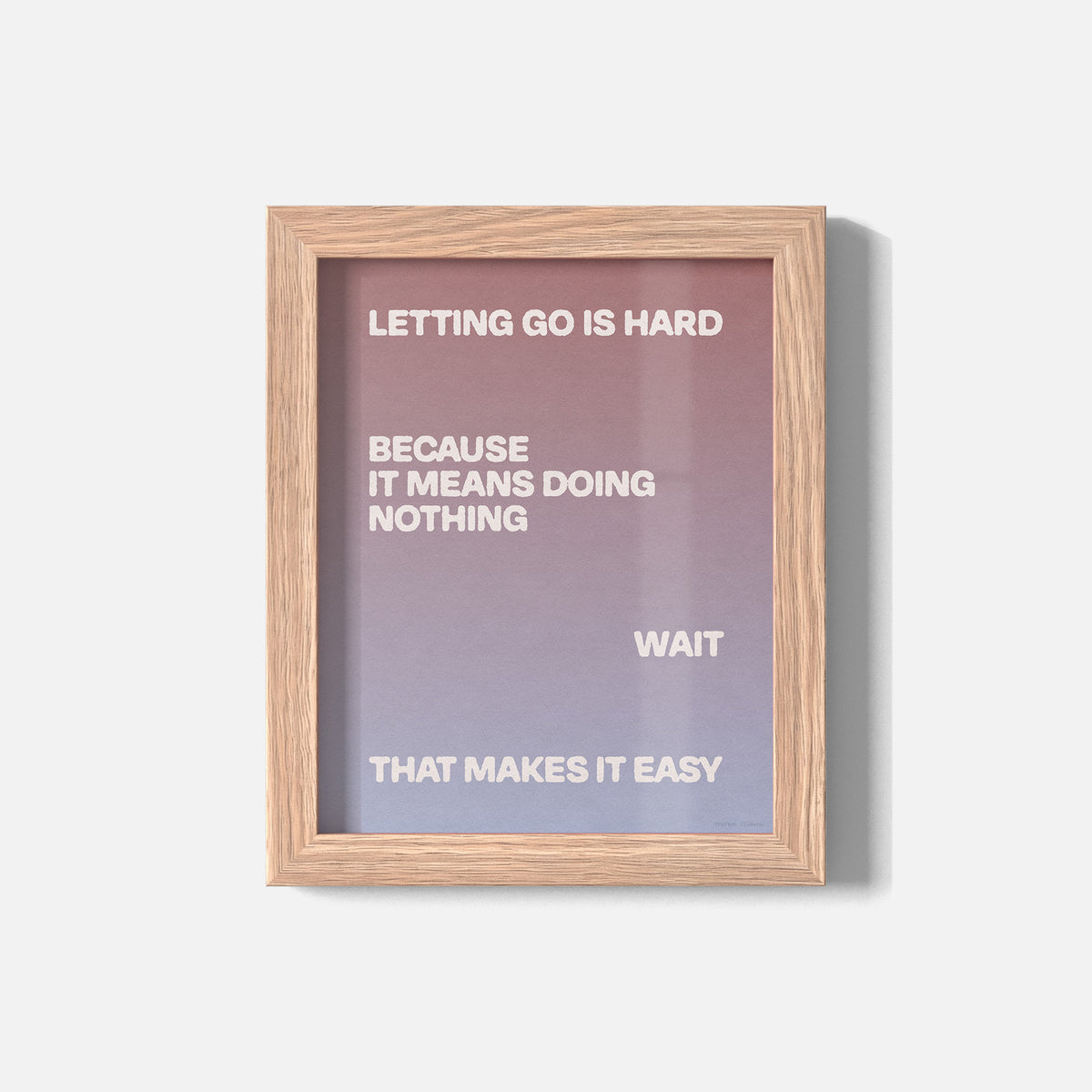 LETTING PRINT