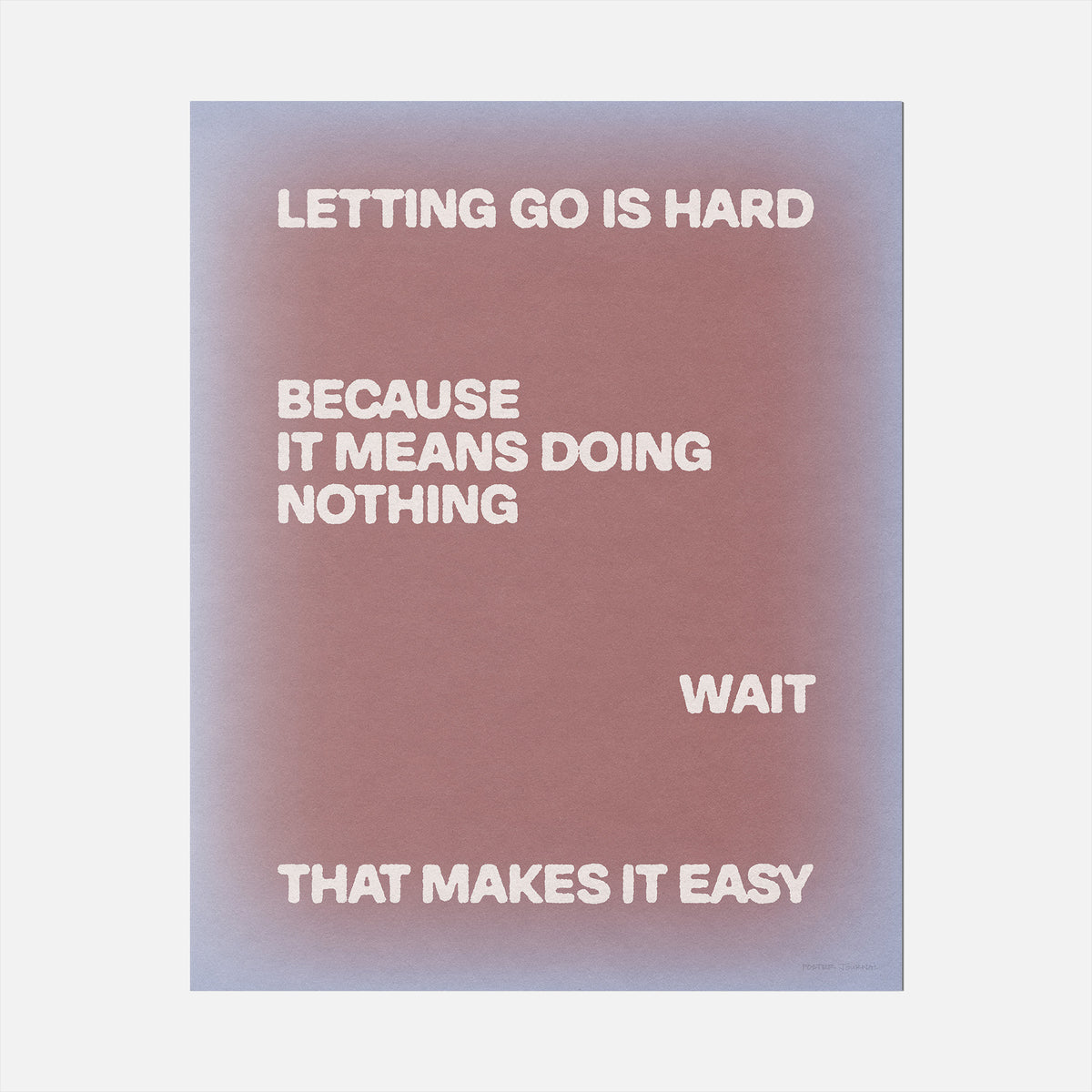 LETTING PRINT