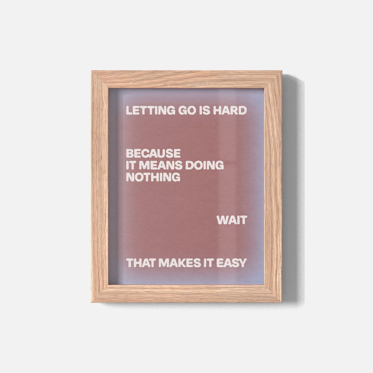 LETTING PRINT