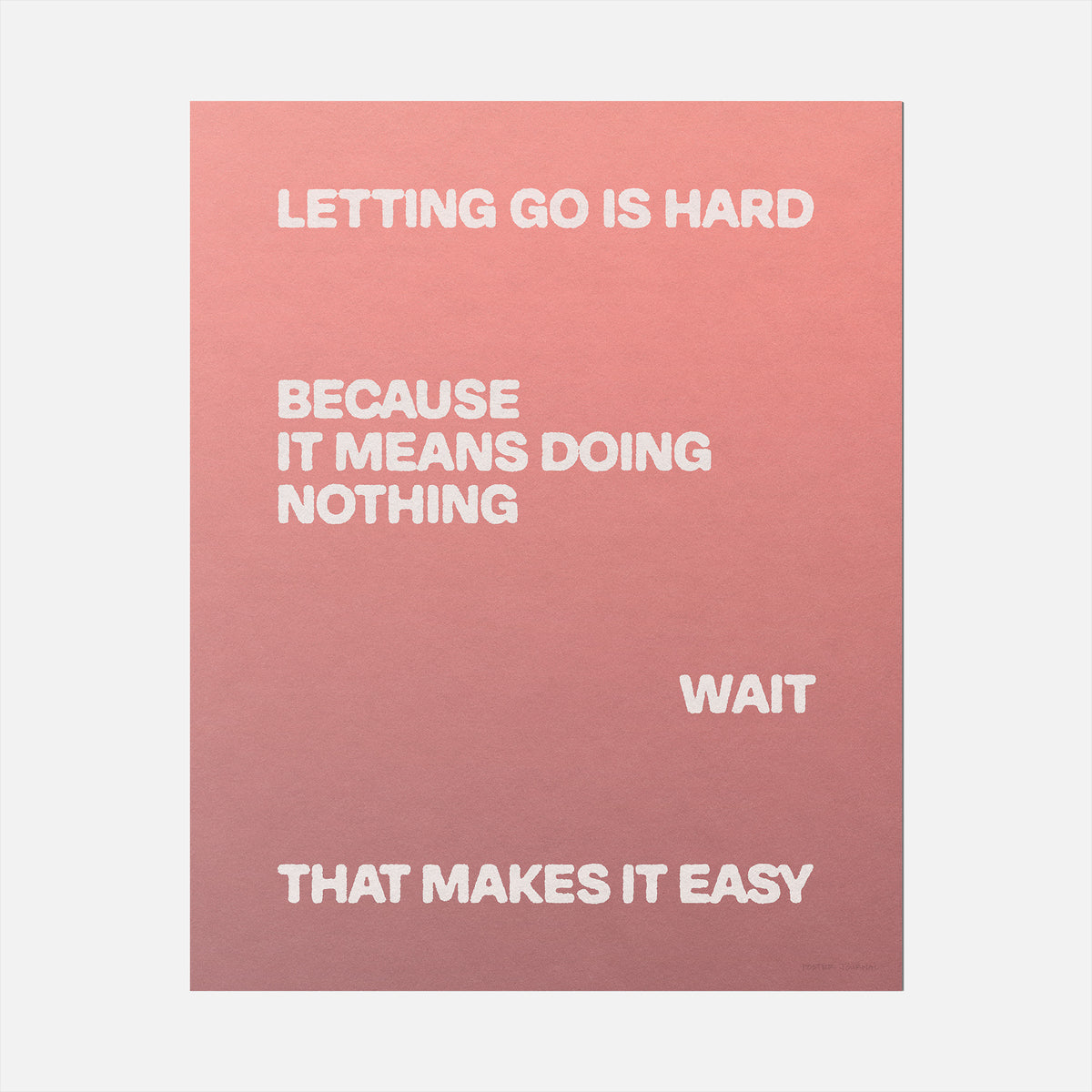 LETTING PRINT