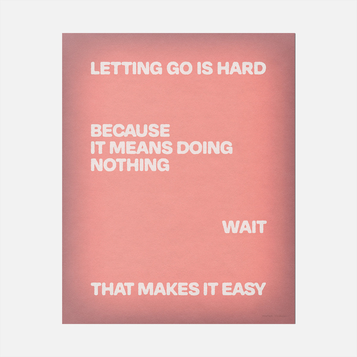 LETTING PRINT