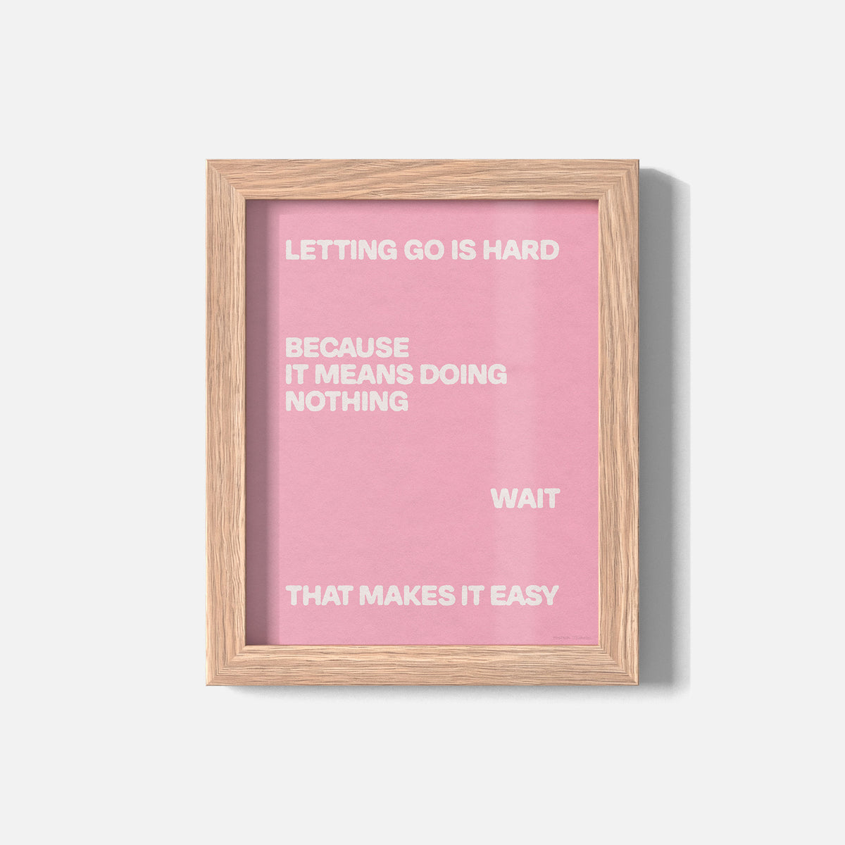 LETTING PRINT