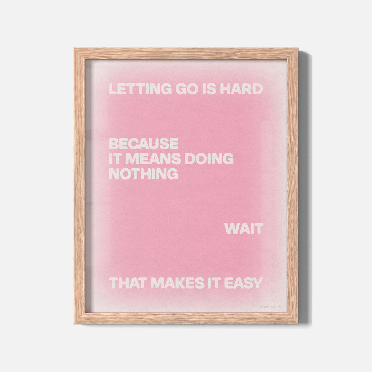 LETTING PRINT