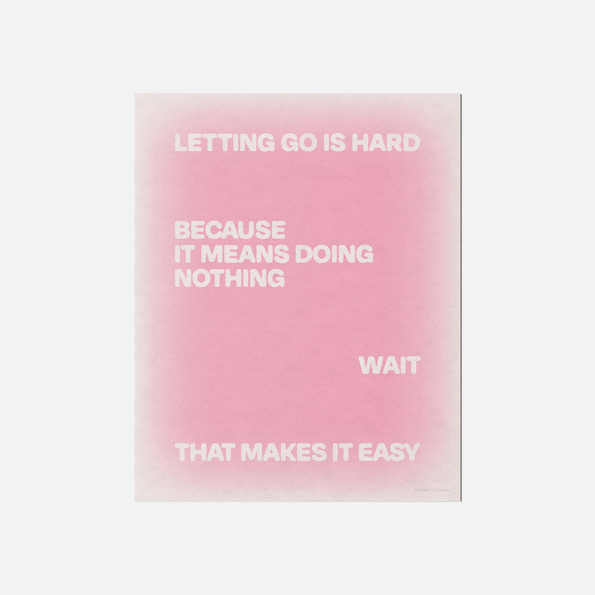 LETTING PRINT