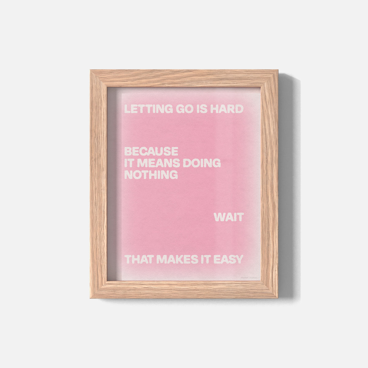 LETTING PRINT