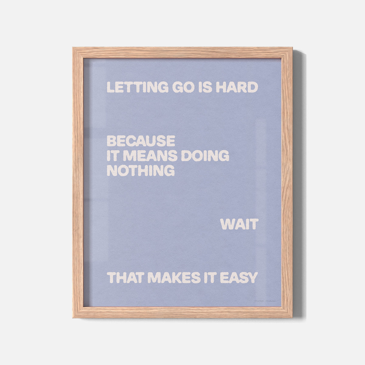 LETTING PRINT