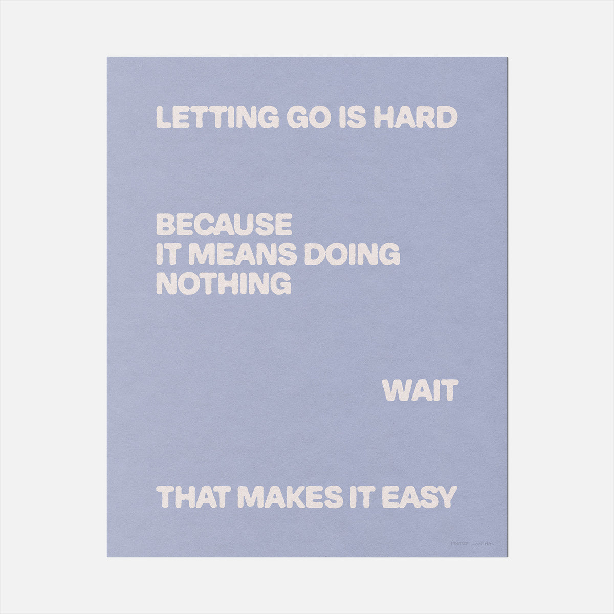LETTING PRINT