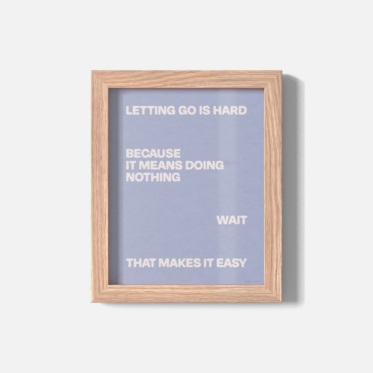 LETTING PRINT