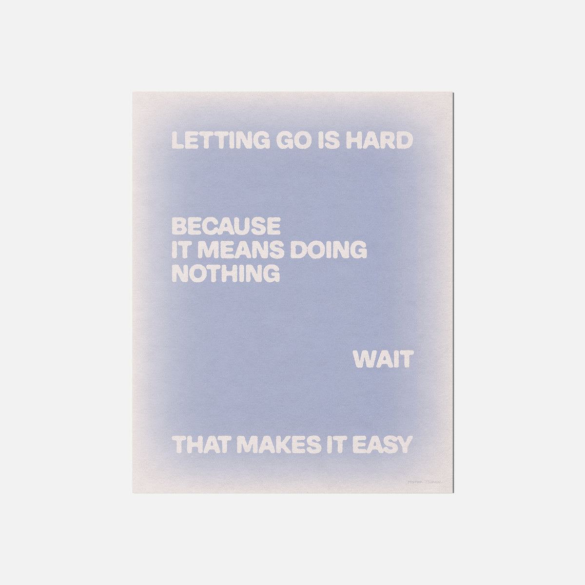 LETTING PRINT