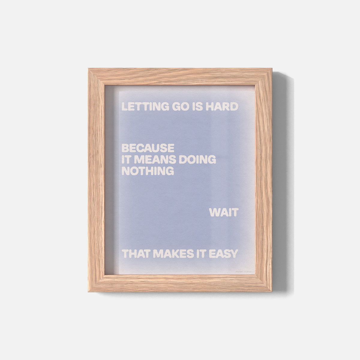 LETTING PRINT