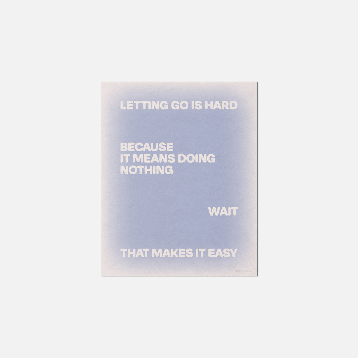 LETTING PRINT