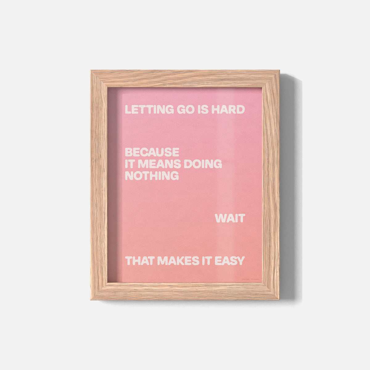 LETTING PRINT