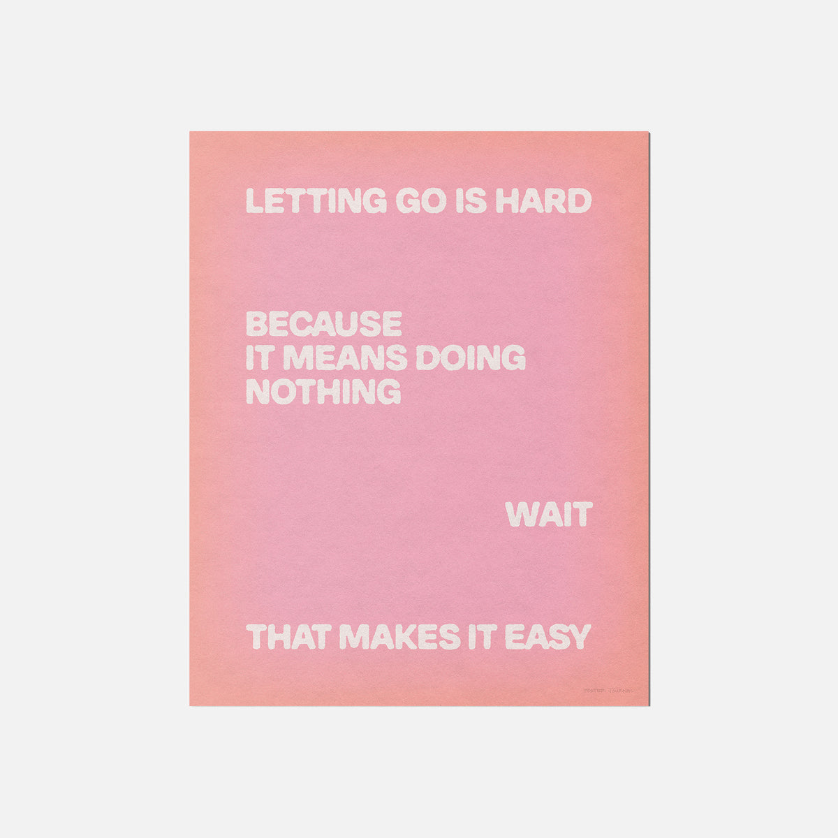 LETTING PRINT