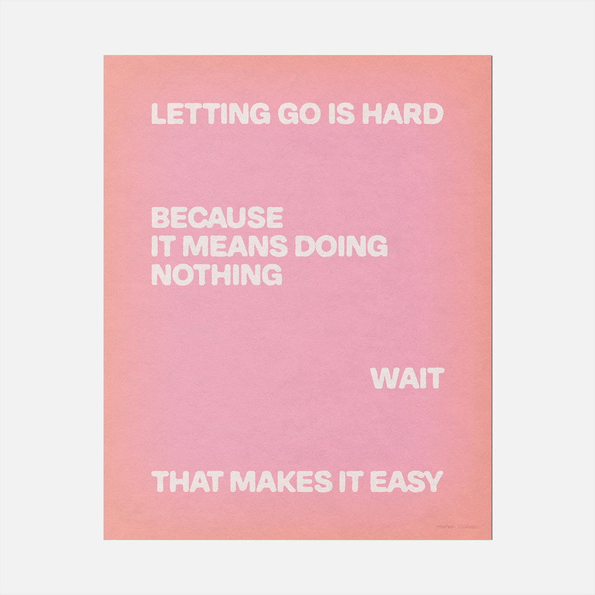 LETTING PRINT