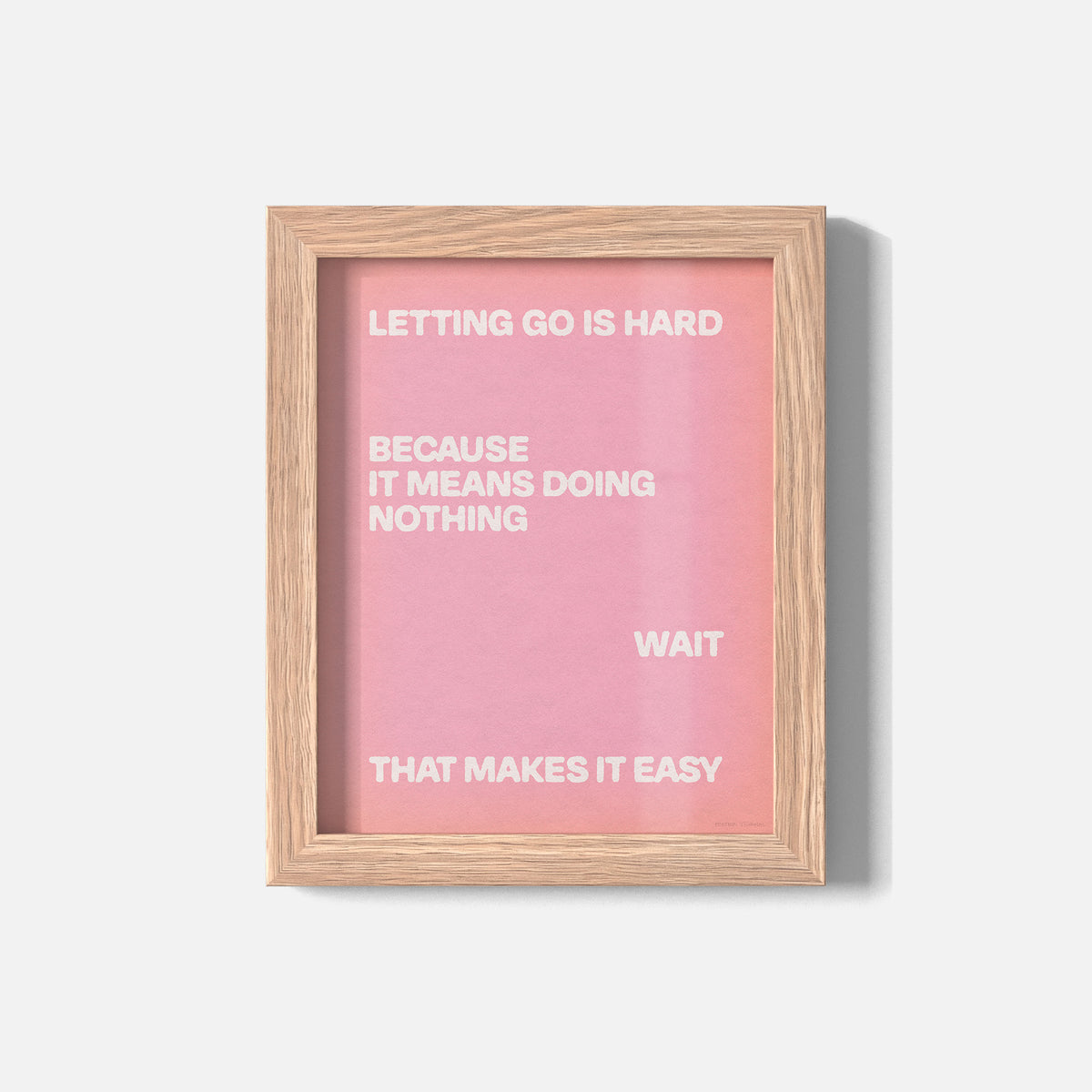 LETTING PRINT