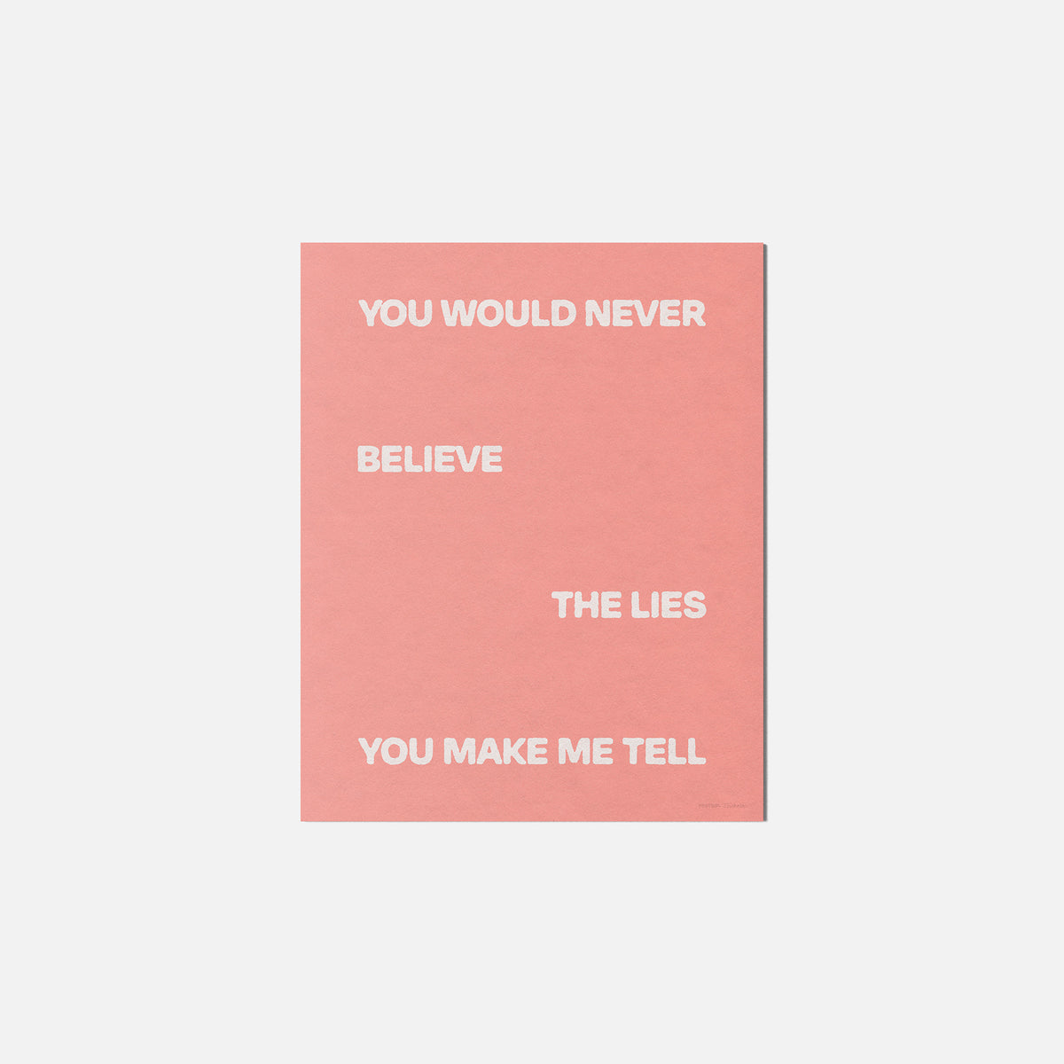 LIES PRINT