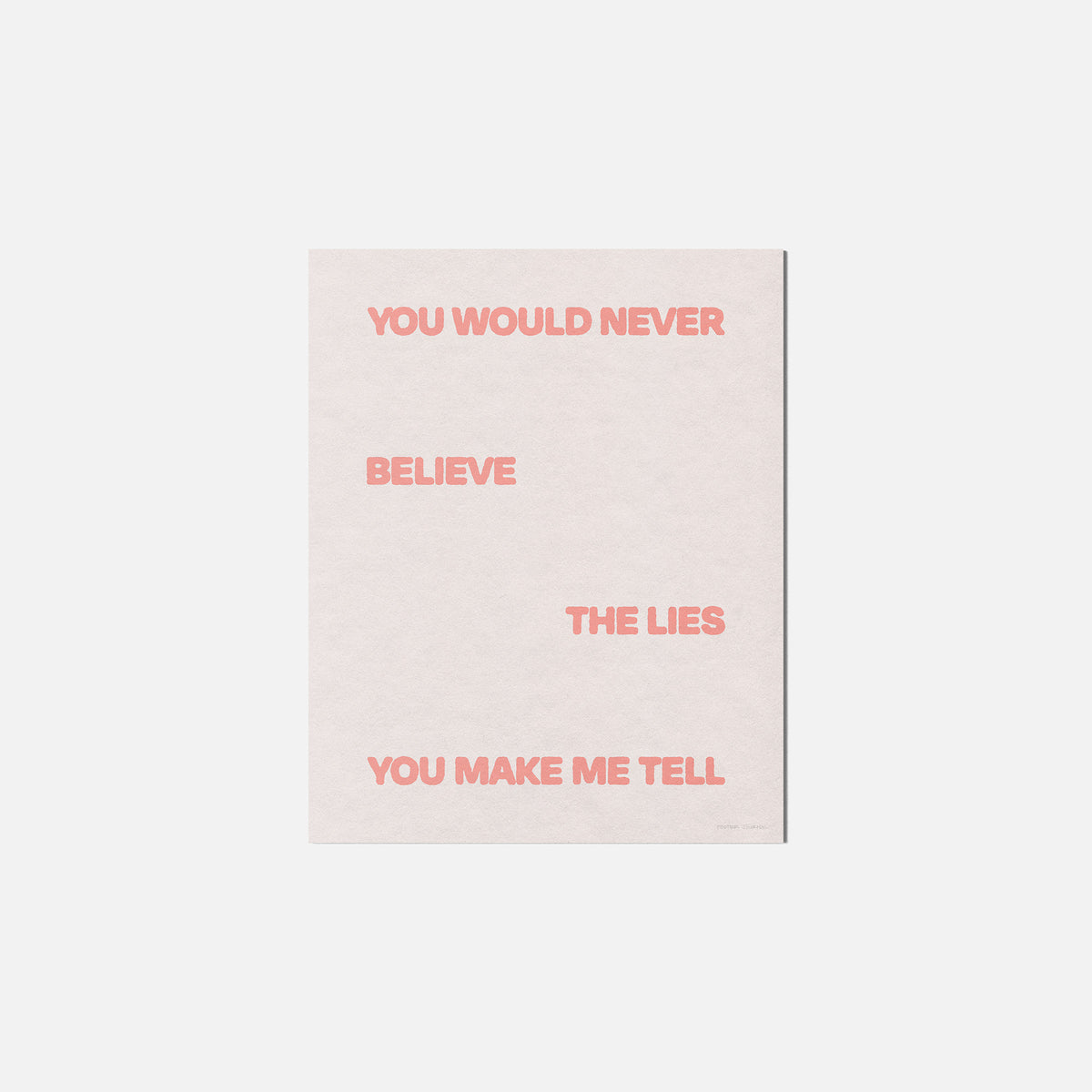 LIES PRINT