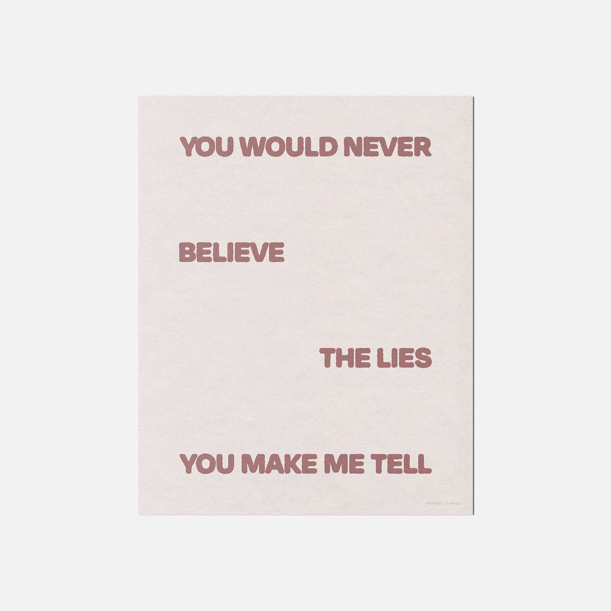 LIES PRINT