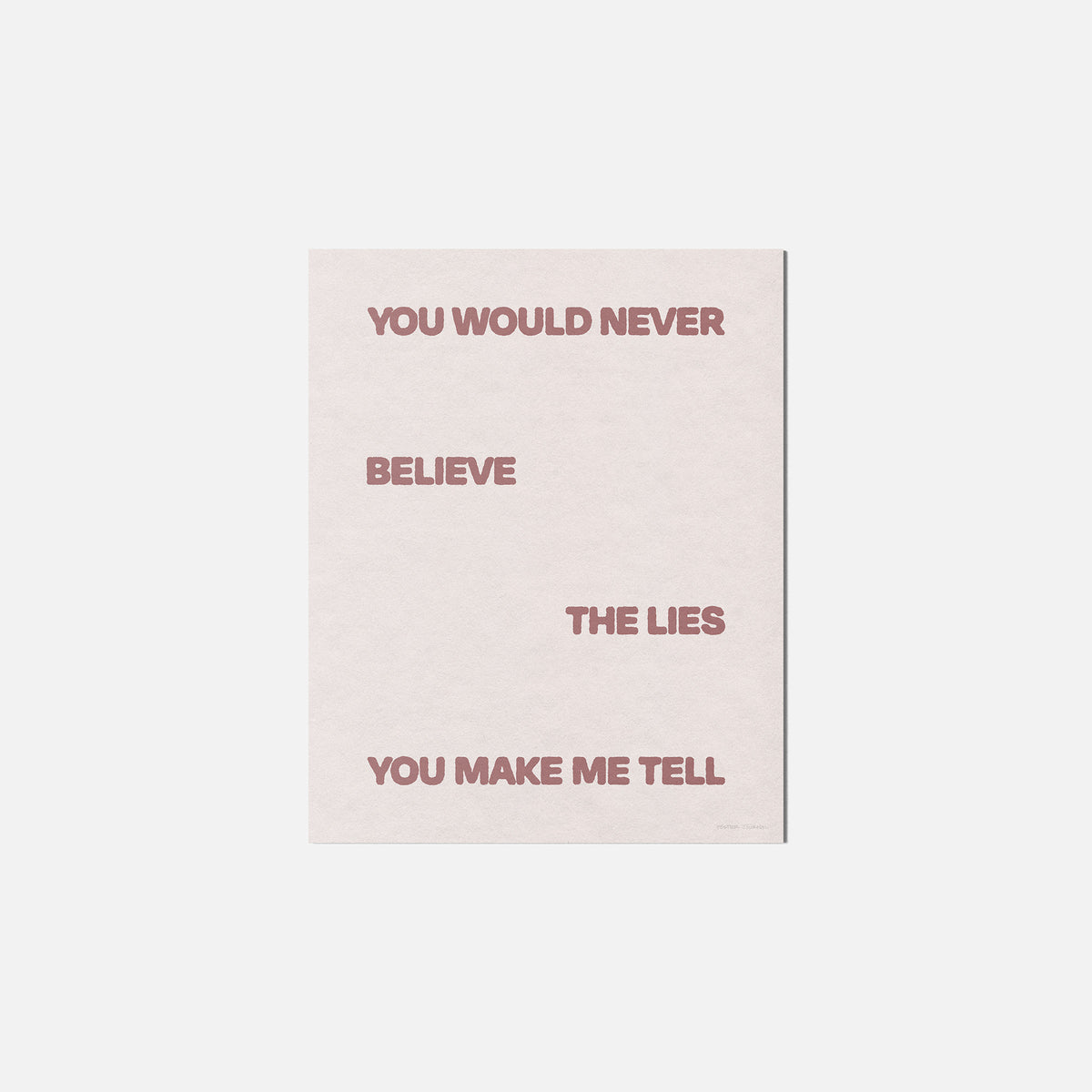 LIES PRINT