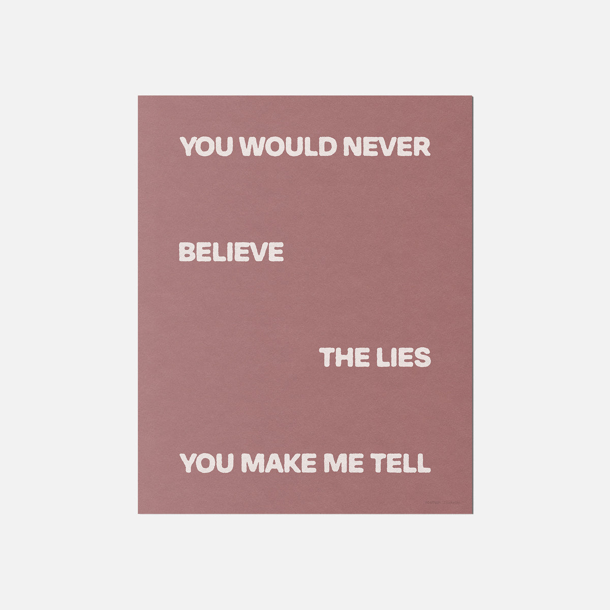 LIES PRINT
