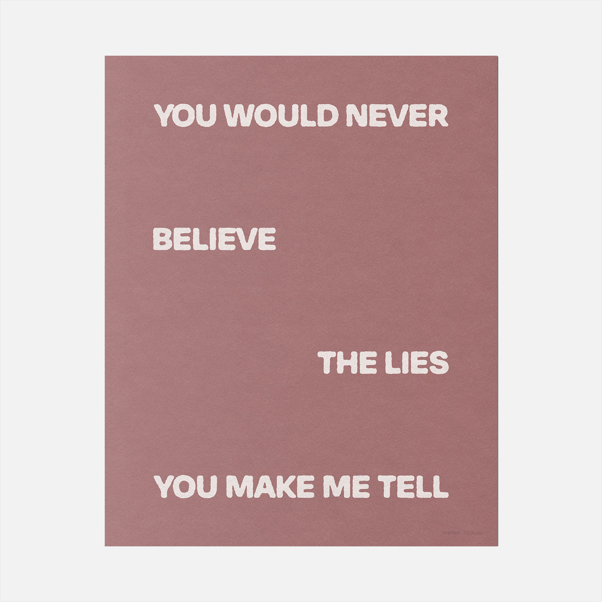 LIES PRINT