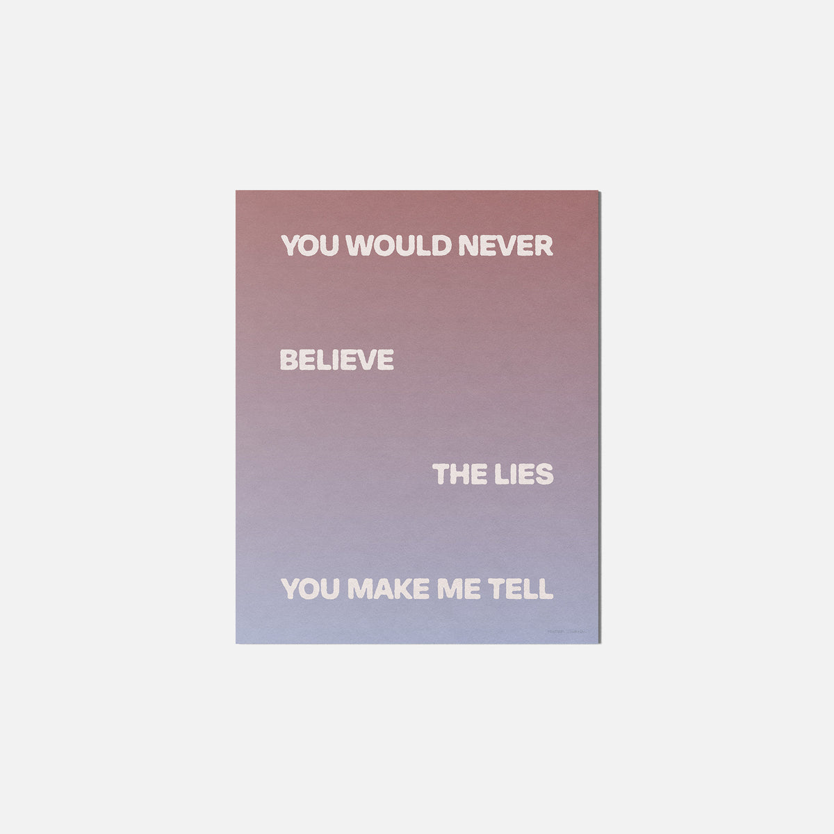 LIES PRINT