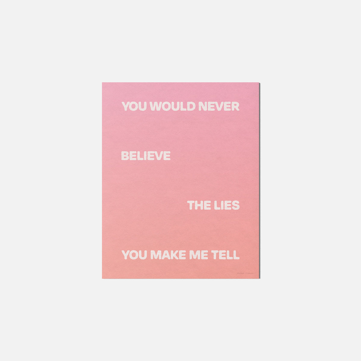 LIES PRINT