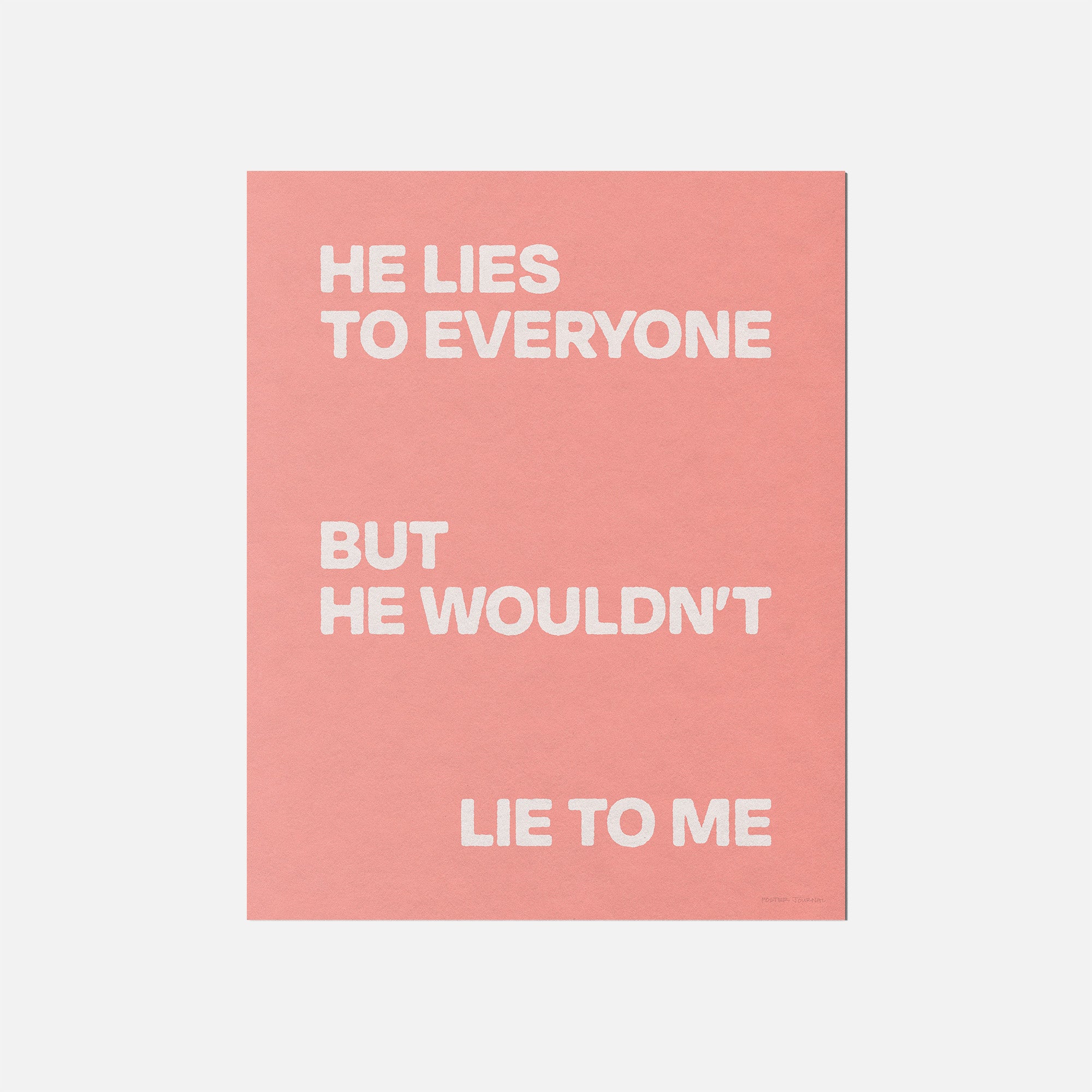 LIE PRINT