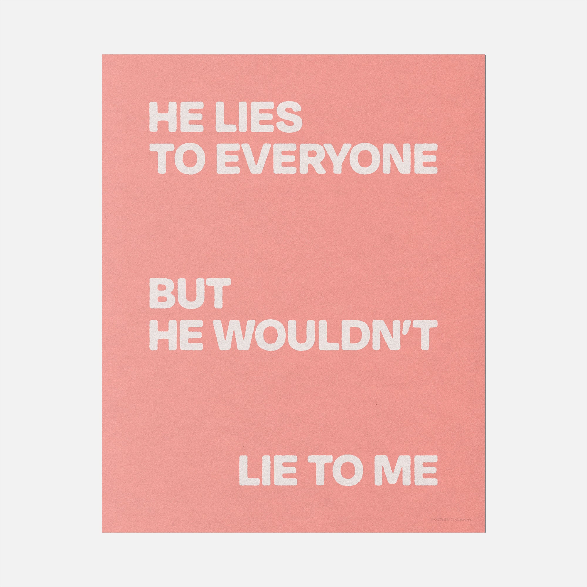 LIE PRINT
