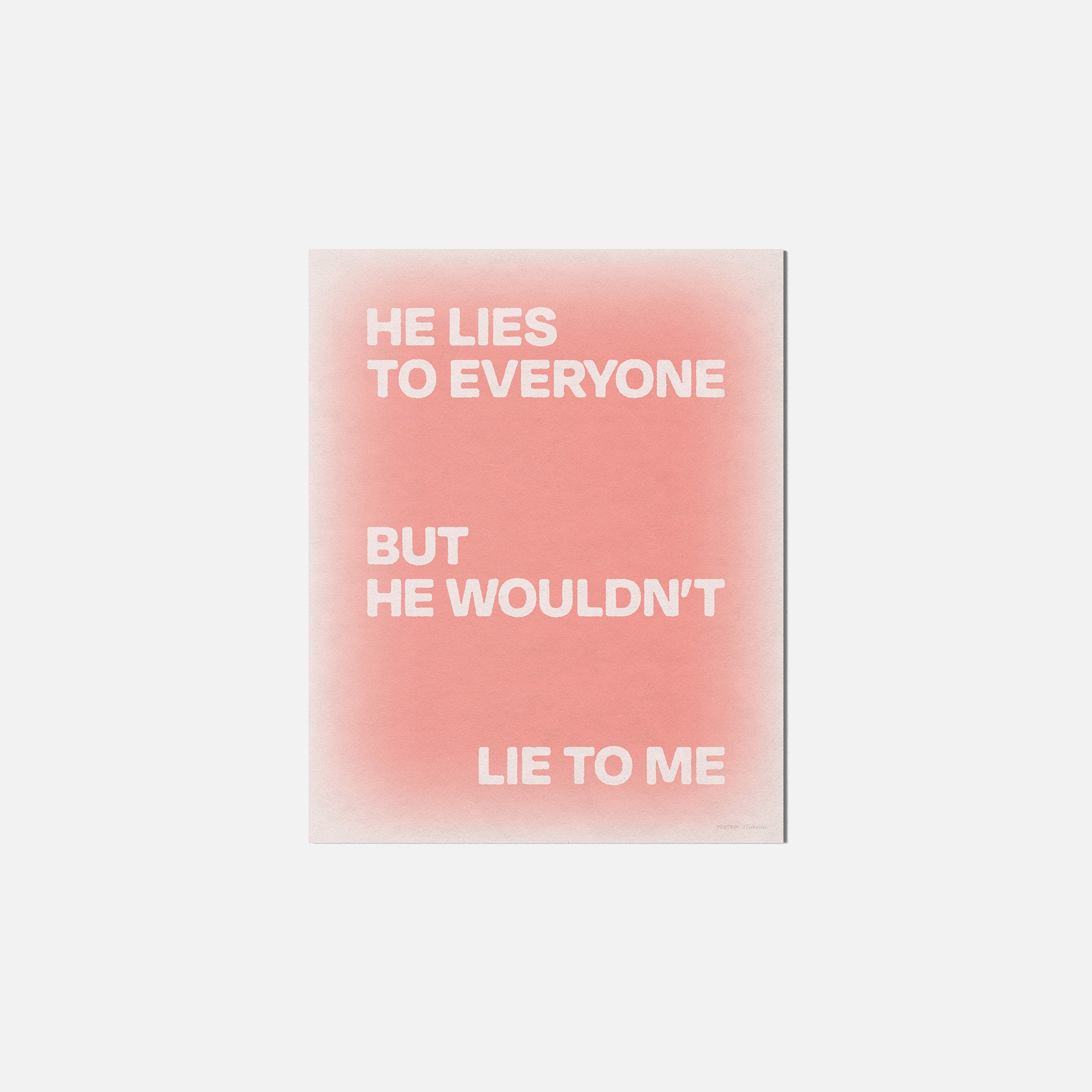 LIE PRINT