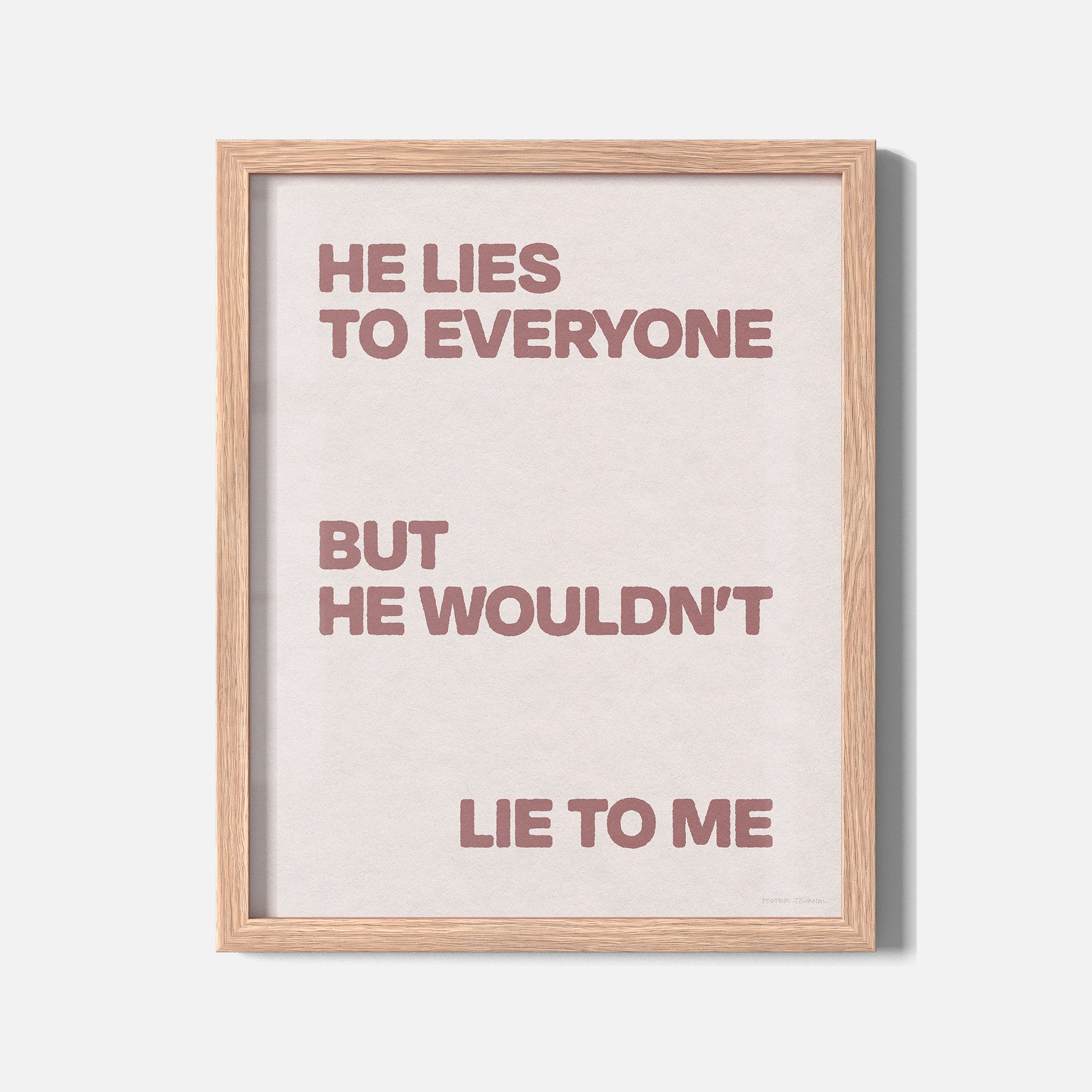 LIE PRINT